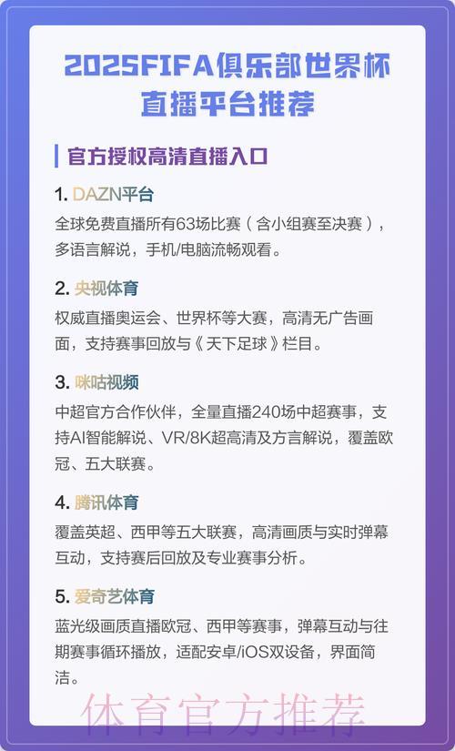 观看世界杯赛事直播的免费最佳平台推荐